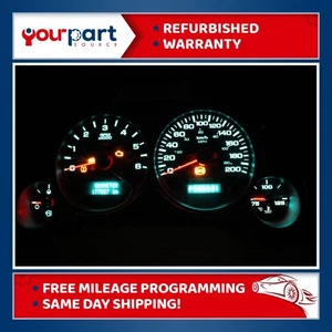 07-10 YUKON SIERRA SILVERADO INSTRUMENT CLUSTER SPEEDOMETER 20774724 177KM REMAN - Picture 1 of 12