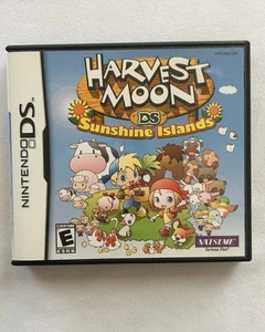 Harvest Moon Sunshine Islands Nintendo DS - Authentic - Tested -No Manual - Picture 1 of 4