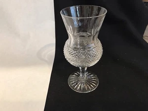 Edinburgh schottisches Kristall Distelmuster Hock Wein/Wasser Kelch Glas 6 1/2" - Bild 1 von 15