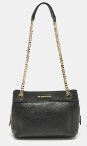 Michael Kors Tasche Jet Set Medium Kettenriemen schwarz - Bild 1 von 7