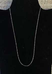 Halskette 925 Silber Italien 18" Vintage Box Glied - Bild 1 von 3