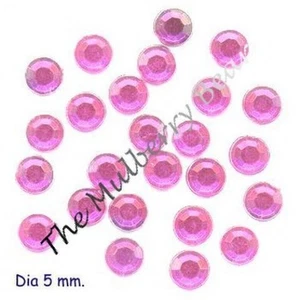 20 Jewels rhinestones pink jewel bling bauble crafts Embellishments faux cards - Picture 1 of 1