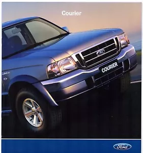Ford Courier Pick-Up 2005 Australian Market Sales Brochure GL XL XLT Ranger - Picture 1 of 2