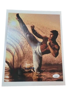 Jean Claude Van Damme signiertes ""Bloodsport"" Foto 8x10 (JSA) - Bild 1 von 5