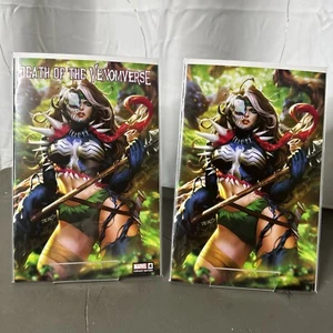 Death of the Venomverse #4 Exclusivo Illuminati Comercio de Masticables/Virgen Set - Imagen 1 de 19