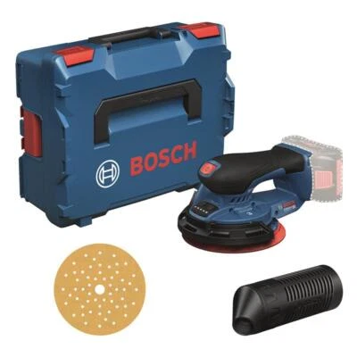 BOSCH PROFESSIONAL Bosch Akku-Exzenterschleifer GEX 18 V-150-3 Solo Version inkl. L-Boxx, ohne Akku