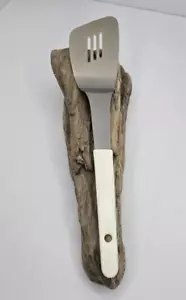 Vintage Edelstahl Spachtel Flipper Contemporary Collection Imperial White - Bild 1 von 11