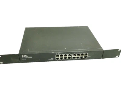DELL POWERCONNECT 2716 100-240 V01A 16 - PORT MANAGED SWITCH  - Image 1 of 4