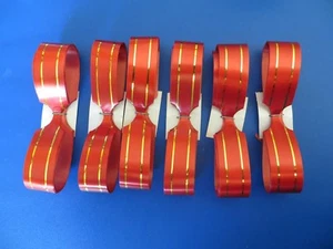 CHRISTMAS: Tired of Squished Bows? 6 GIFT BOWS, UNFOLD, FLUFF & DONE! NEW - Picture 1 of 10