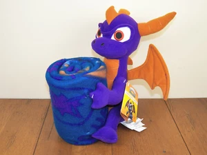 Skylanders Spyro 40"x50" Fleece Throw Blanket & 11" Plush Doll Bed Hugger *NEW* - Picture 1 of 12