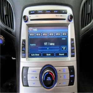 TOUCH SCREEN LCD for KIA HYUNDAI GENESIS COUPE NAVIGATION RADIO 2009 2010 2011 - Picture 1 of 3