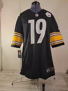 Maglia Pittsburgh Steelers Nike On Field JUJU SMITH-SCHUSTER Uomo Taglia Media M - Foto 1 di 7