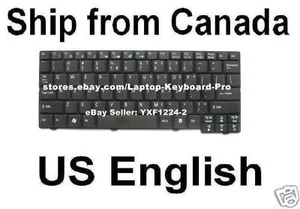 Keyboard for Acer Aspire ONE ZG5 ZG8 ZA8 KAV10 KAV60 531h AO531H P531H - US - Picture 1 of 2