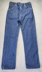 Vintage Wrangler 13MWZ Cowboy Cut Jeans Blue Mens 31x32 Made in USA Western 90s - Picture 1 of 13
