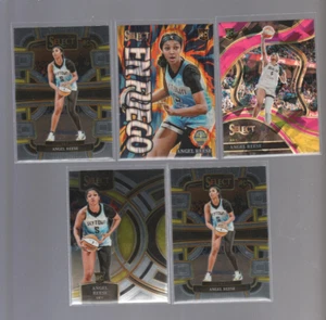 ( 5 ) ANGEL REESE 2024 PANINI SELECT WNBA ROOKIE RC LOT - PINK ICE COURTSIDE - + - Picture 1 of 1