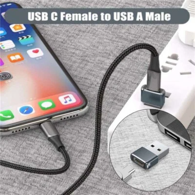 11 iPhone USB-C Type Pro 13 For Plug USB Max C Charger 12 14 Adapter X Fast 3 - Image 1 of 4