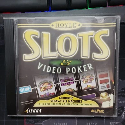 Hoyle Slots & Video Poker- PC CD-ROM-Sierra-Vegas style machines-Vivendi - Image 1 of 4