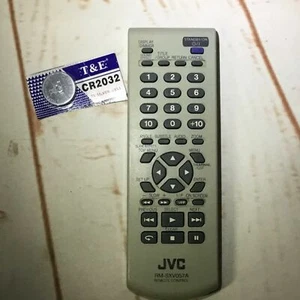 Telecomando lettore DVD originale JVC RM-SXV057A con batteria fresca 2032 - Foto 1 di 3