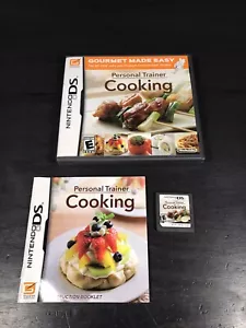 Entrenador Personal: Cooking (Nintendo DS, 2008) CIB, Auténtico y Probado - Imagen 1 de 10