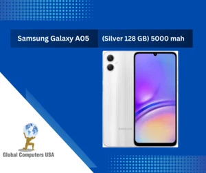Samsung Galaxy A05 Specs (Silver 128 GB) 5000 mah - Picture 1 of 4