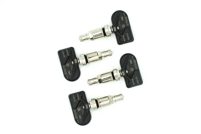 New 315 mhz TPMS Set Chrome Stem For 2008 2009 2010 GMC Sierra 1500 2500 HD - Image 1 of 1