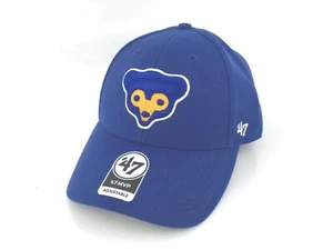 Chicago Cubs Cap hat 47 Brand Adjustable Cooperstown Bear Head MLB new - Picture 1 of 5