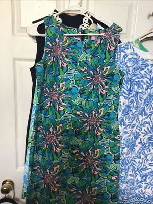 Vestido recto LILLY PULITZER Stephanie ensayo cremallera espalda forrado 6 Foto 1 de 4