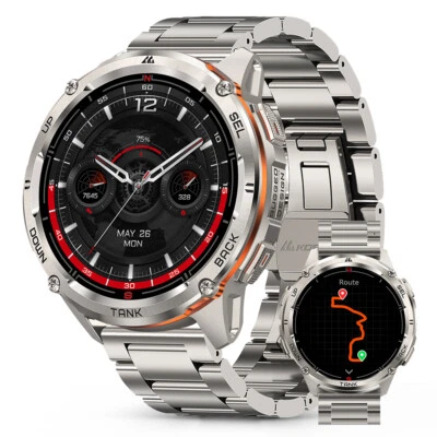 KOSPET TANK T3 Ultra2 Robuste Smartwatch Herren GPS Smartwatches 50M Wasserdicht - Bild 1 von 4