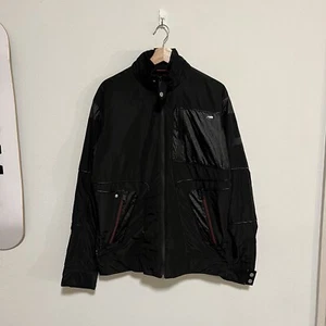 Vintage Puma BMW M Motorsport Carbon Fiber Full Zip Technical Jacket Mens Size M - Picture 1 of 9
