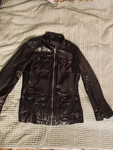 Autark Lederjacke Echtleder Neu Schwarz M - Bild 1 von 4