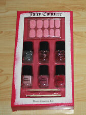 Juicy Couture Manicure Set  3 Pink Nail Lacquers,  3 Glitters +