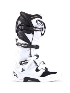 Alpinestars Tech 7 Boots White/Black Size 8 - Picture 1 of 7