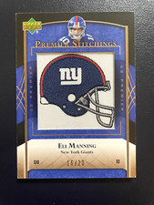 ELI MANNING 2007 Upper Deck PREMIER STITCHINGS PATCH 16/20 NM - SEK