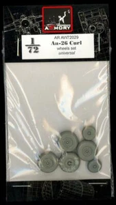 Armory Models 1/72 ANTONOV An-26 CAMP WEIGHTED WHEELS Resin Set - Picture 1 of 1