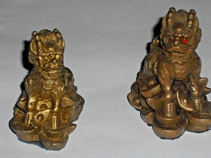 Chinesischer Mini Foo Hund - Löwe Hund - Feng Shui - Figuren - Bild 1 von 8