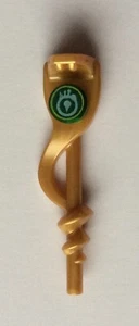 Lego Minifigure Utensil Snake Serpent Staff & Ninjago Venomari Pattern. VGC  UK - Picture 1 of 2