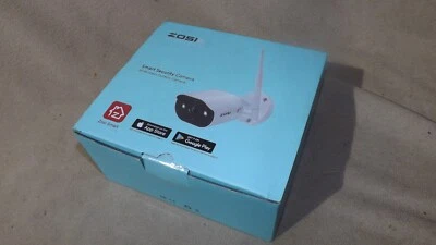 Zosi 1080p Smart Wi-Fi Wireless Outdoor Security Camera W/2-Way Audio - Image 1 of 4