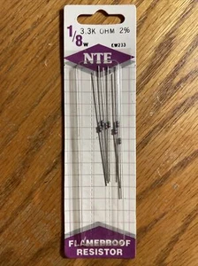 NTE Electronics EW233 Metal Film Flameproof Resistor (Pack of 6) 560Ohm 1/8w - Picture 1 of 2