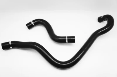 Silicone Radiator Hose Kit Fit For Honda Accord Euro R CL1 CF4 SIR-T BLACK - Image 1 of 2