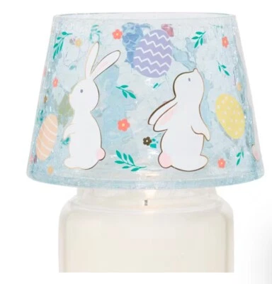 Yankee Candle Bunnies huevos de Pascua craquelado tarro de vidrio sombra Foto 1 de 3