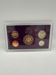 1989 S UNITED STATES PROOF MINT COIN SET OGP AND COA - Picture 1 of 4