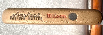 WILSON  SAM SNEAD SIGNATURE  PAY - DAY BLADE ORIGINAL RH  34 INCHES  GOLF PUTTER - Image 1 of 4