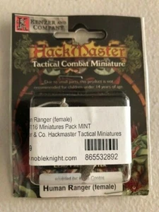 Hackmaster Miniatures Pack Human Ranger Female Kenzer & Co D&D D20 - Neu - Bild 1 von 1