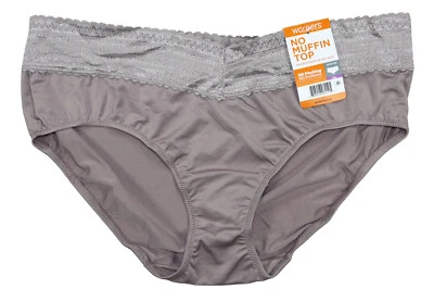 Warner's No Muffin Top No Pinch Hipster Panty Encaje Cintura Ropa Interior Para Mujer Nueva con Etiquetas Foto 1 de 4