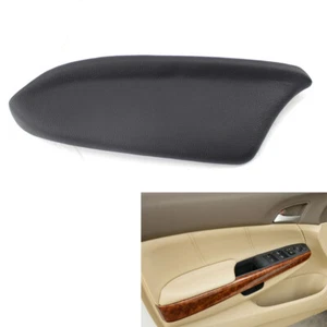 1Pc Left Door Panel Armrest Leather fit for Honda Accord 2008-2012 Black Best - Picture 1 of 7