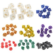 10pcs 10 Sided Dice D10 Role Playing Game Dungeons & Dragons D&D TRPG Game Dice