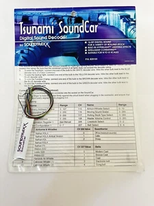 Soundtraxx Tsunami 829100 SoundCar DCC / SOUND Decoder for Rolling Stock - Picture 1 of 2