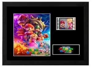 The Super Mario Bros. Movie Framed Film Cell Display New Stunning - Foto 1 di 1