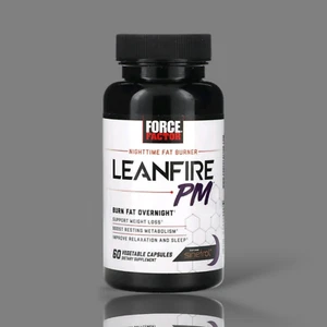 Force Factor, LeanFire PM, Nighttime Fat Burner, suplemento 60 cápsulas - Imagen 1 de 2