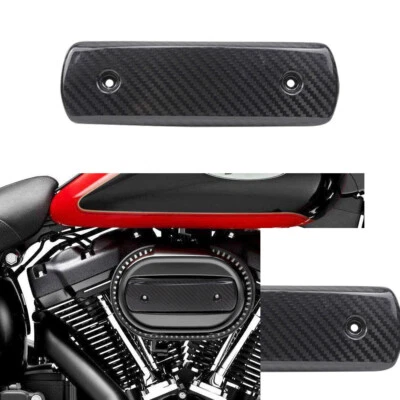 Filtro de aire de fibra de carbono negro para Harley CVO Touring Low Rider S  Foto 1 de 4